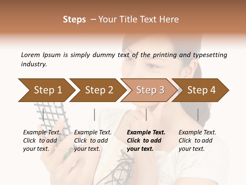 Cold Heat White PowerPoint Template