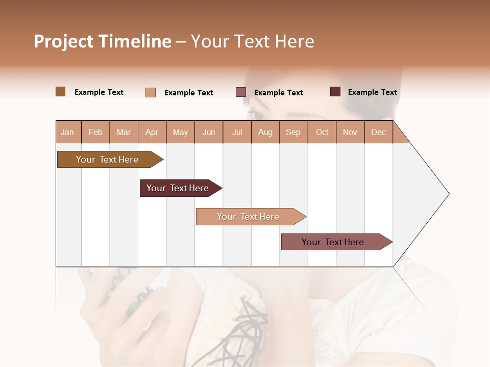 Cold Heat White PowerPoint Template
