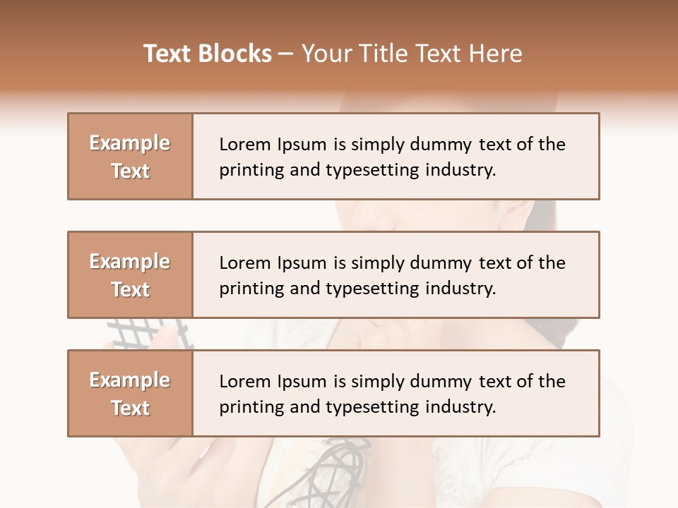 Cold Heat White PowerPoint Template