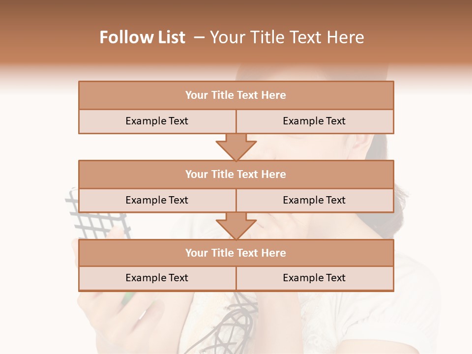 Cold Heat White PowerPoint Template