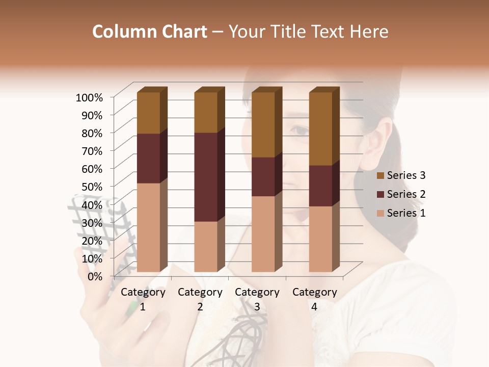 Cold Heat White PowerPoint Template