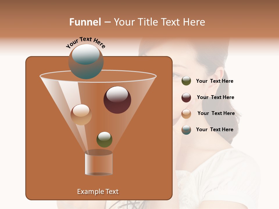 Cold Heat White PowerPoint Template