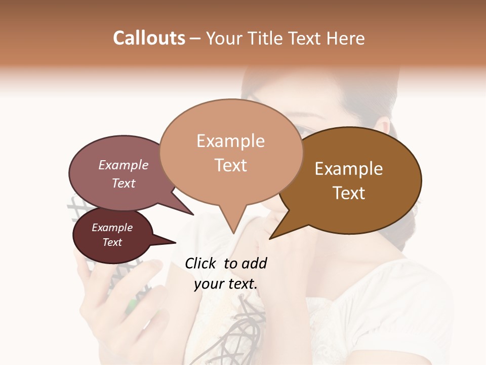 Cold Heat White PowerPoint Template