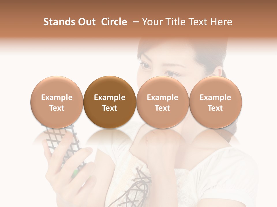 Cold Heat White PowerPoint Template