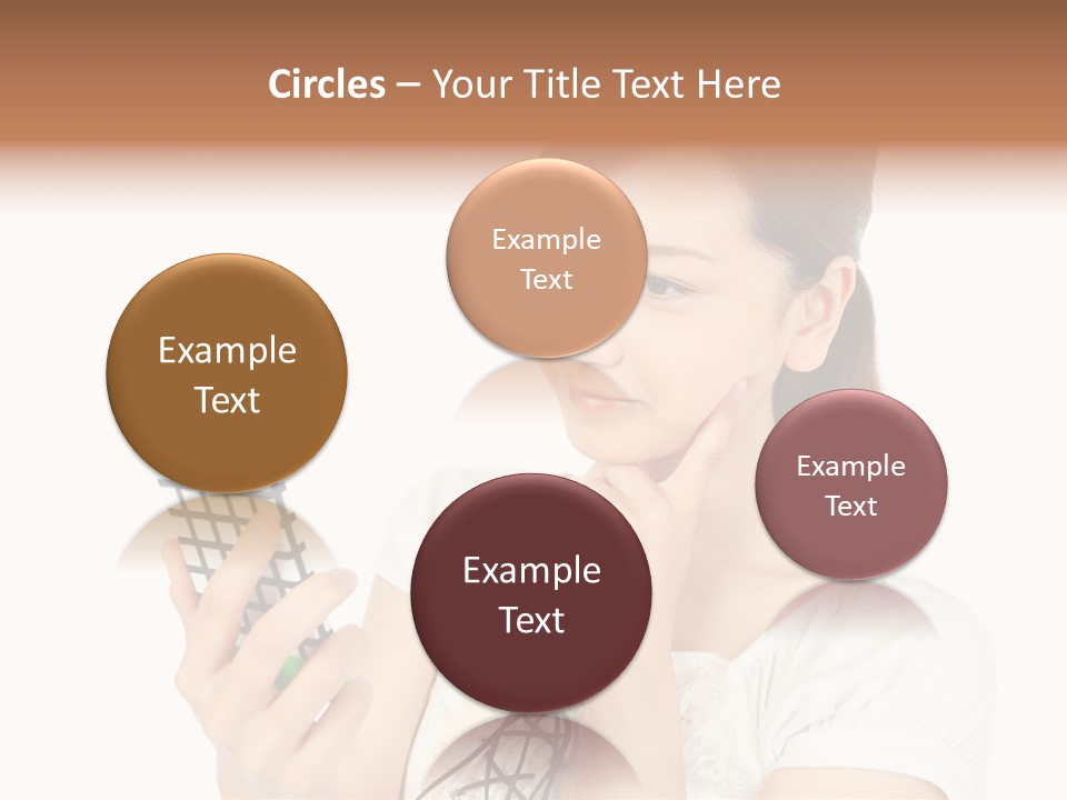 Cold Heat White PowerPoint Template
