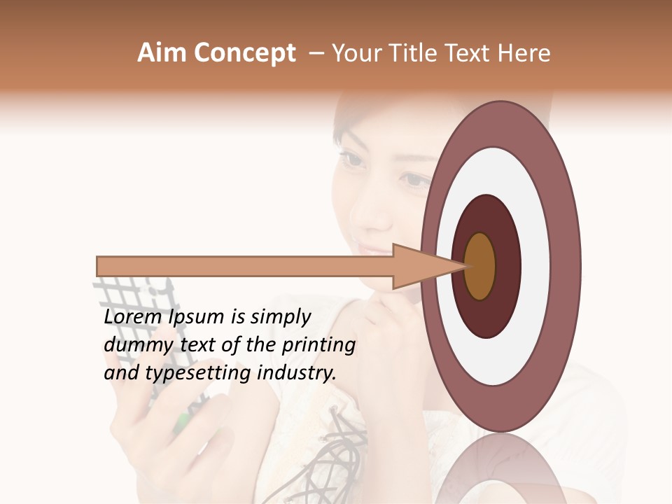 Cold Heat White PowerPoint Template