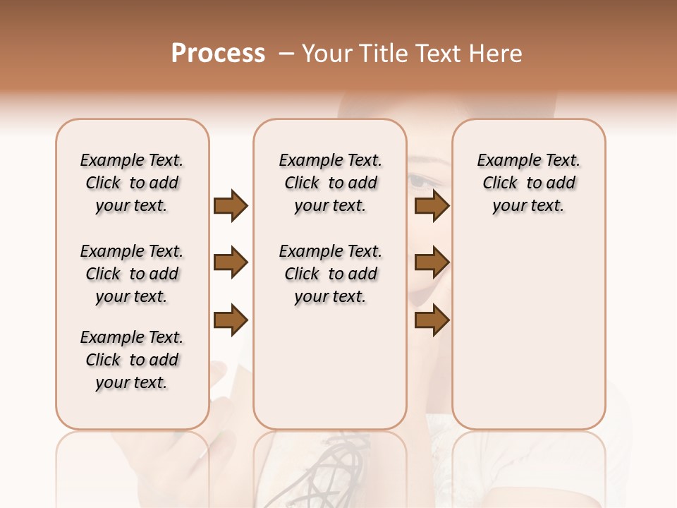 Cold Heat White PowerPoint Template