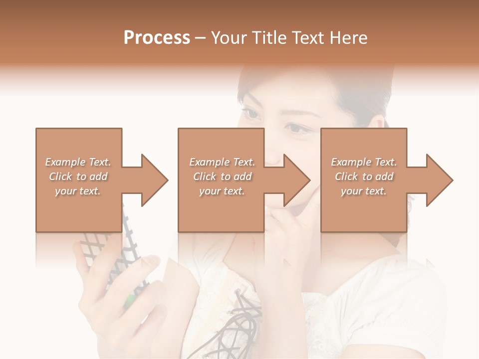 Cold Heat White PowerPoint Template