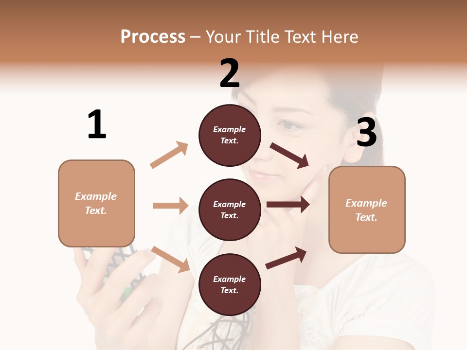 Cold Heat White PowerPoint Template