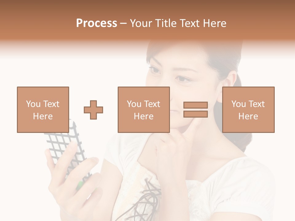 Cold Heat White PowerPoint Template