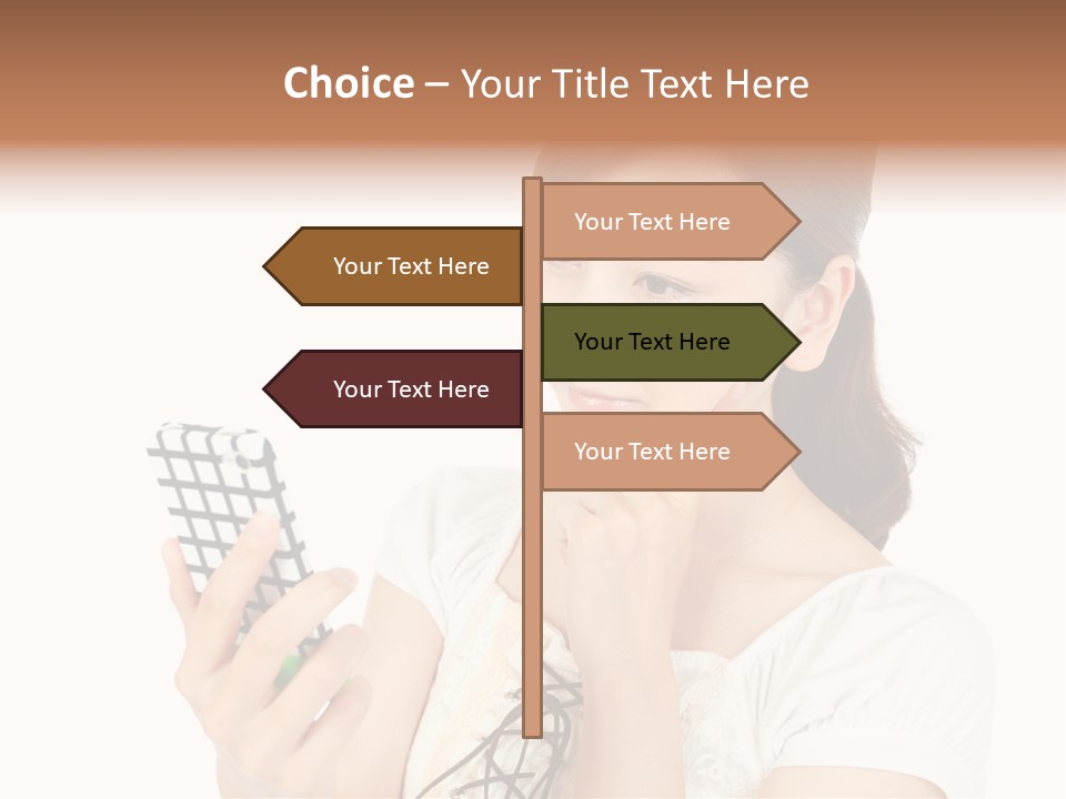 Cold Heat White PowerPoint Template