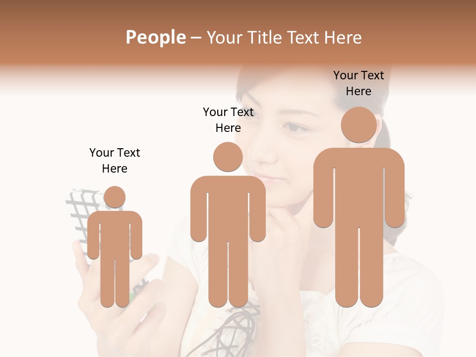 Cold Heat White PowerPoint Template