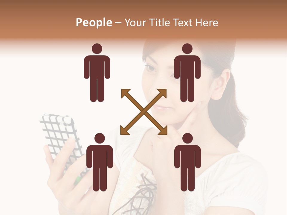 Cold Heat White PowerPoint Template