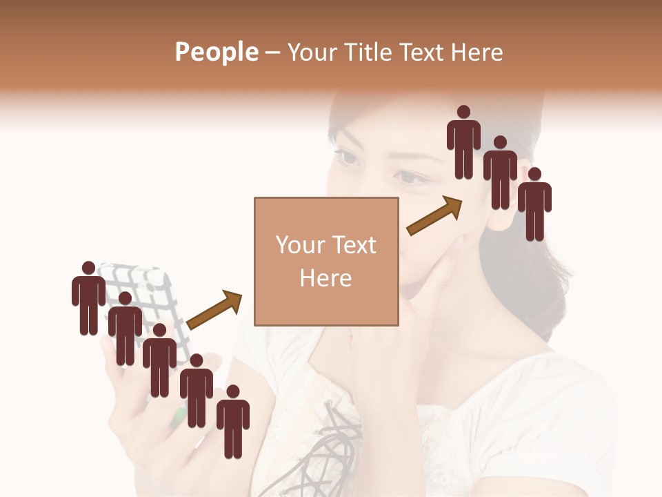 Cold Heat White PowerPoint Template