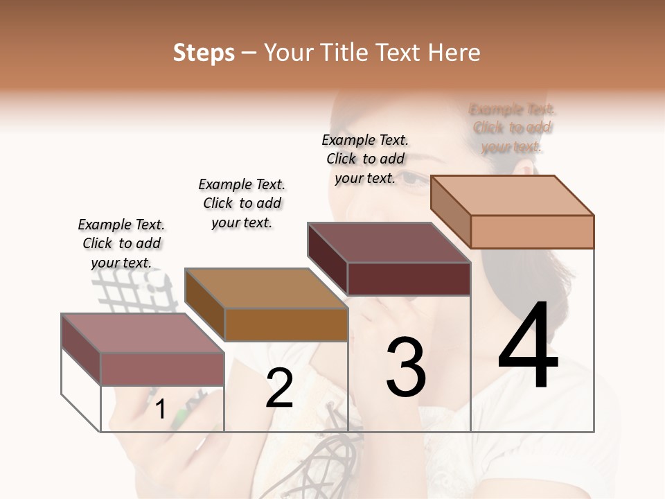 Cold Heat White PowerPoint Template