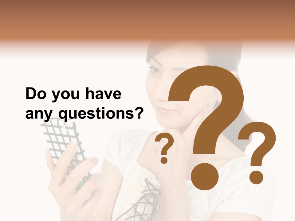 Cold Heat White PowerPoint Template