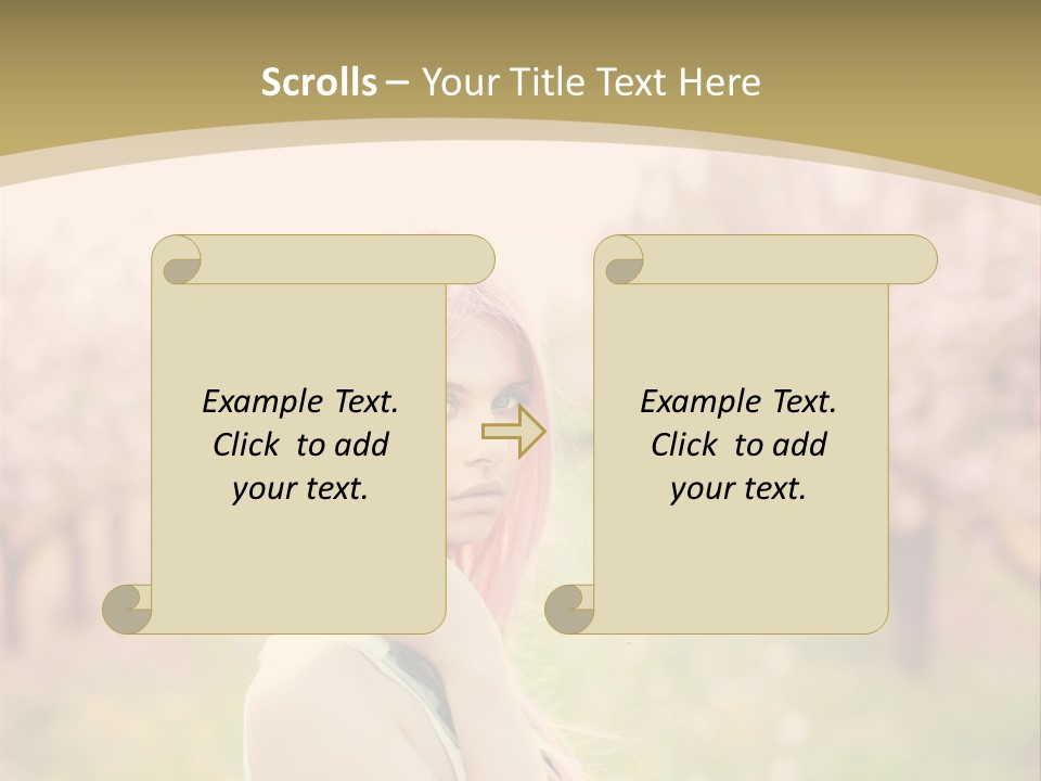 Part Heat White PowerPoint Template