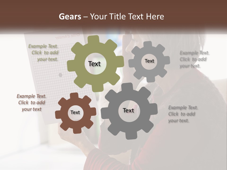 Conditioner Heat Equipment PowerPoint Template