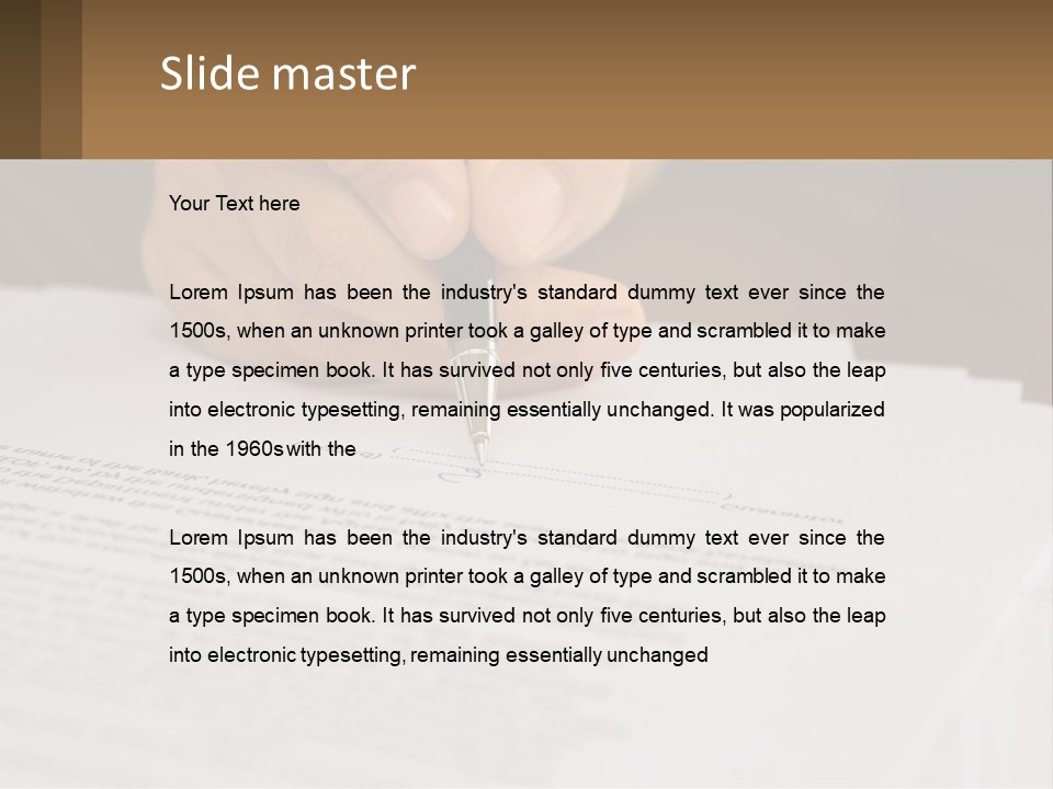 Switch Ventilation White PowerPoint Template