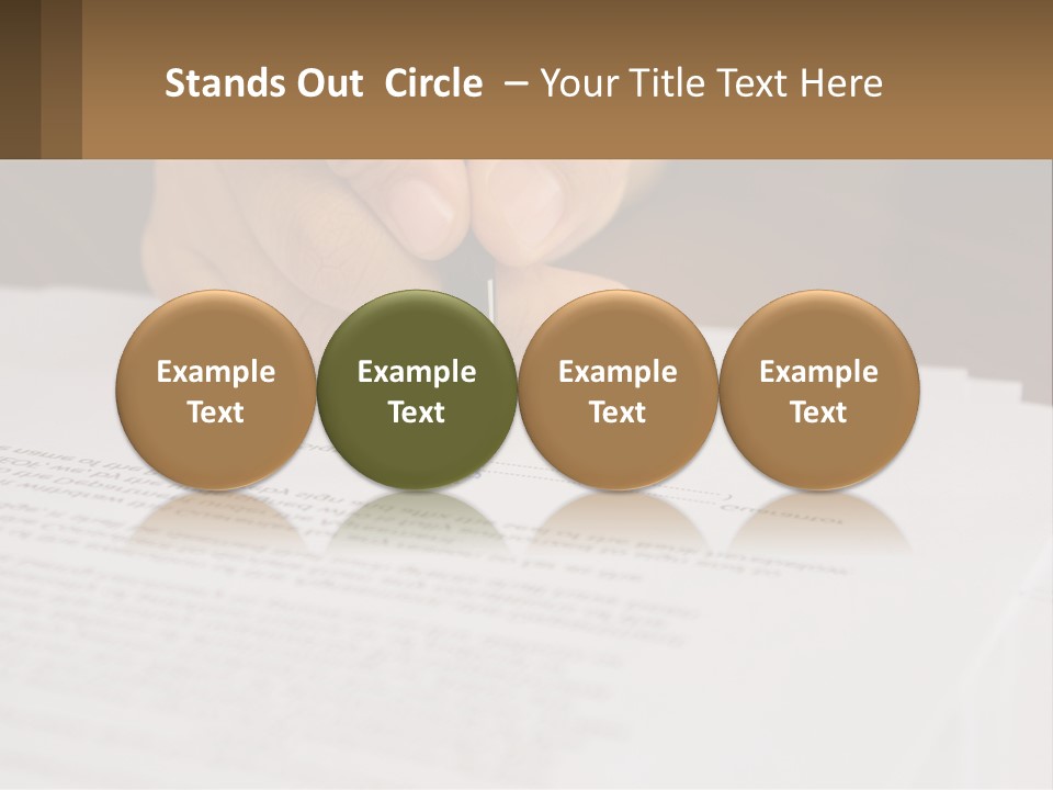 Switch Ventilation White PowerPoint Template