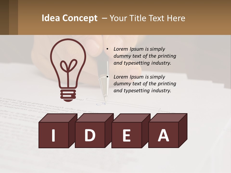 Switch Ventilation White PowerPoint Template