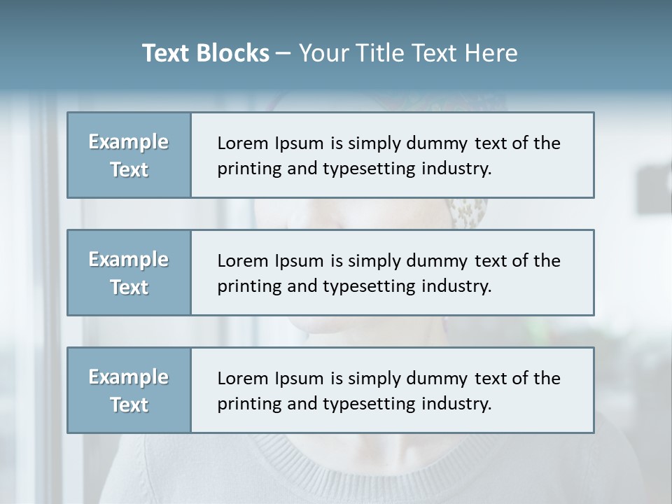 Equipment Unit Supply PowerPoint Template