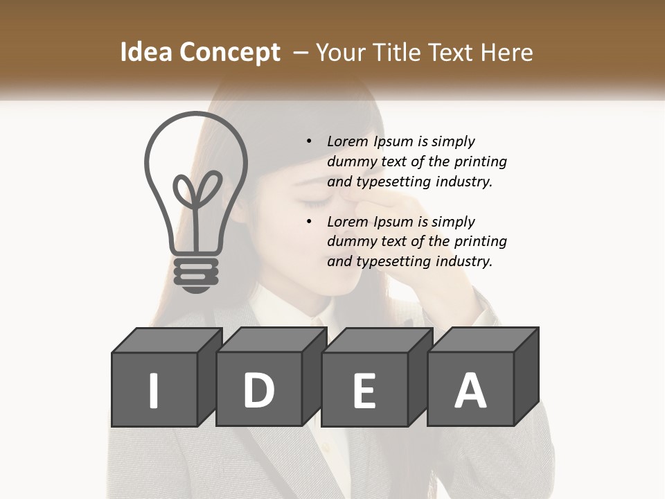 Heat Cooling Unit PowerPoint Template