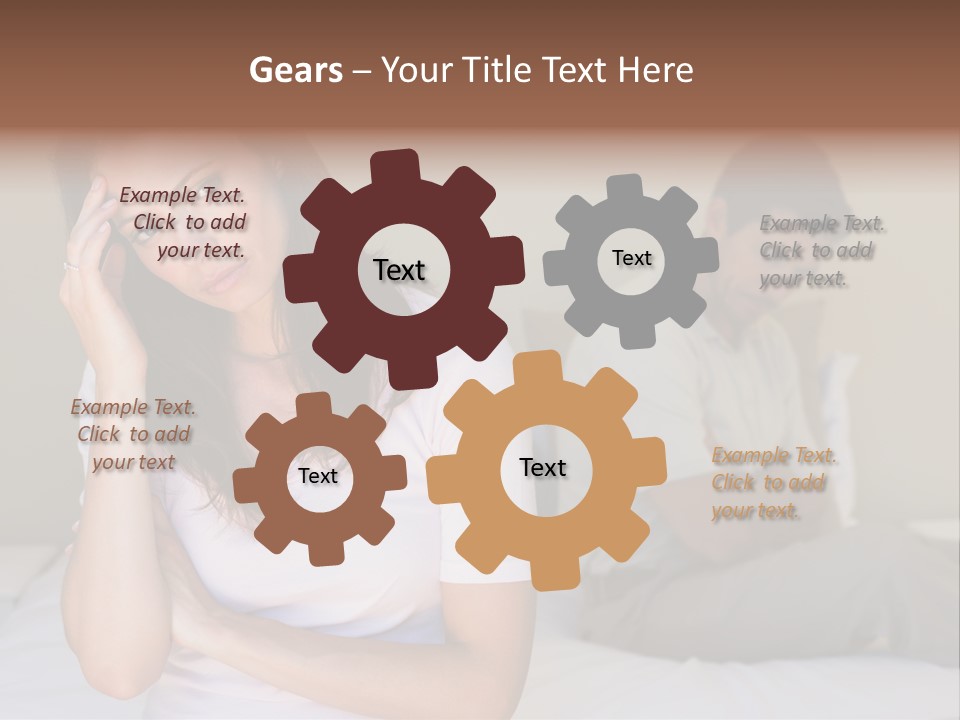 Electric Unit Heat PowerPoint Template