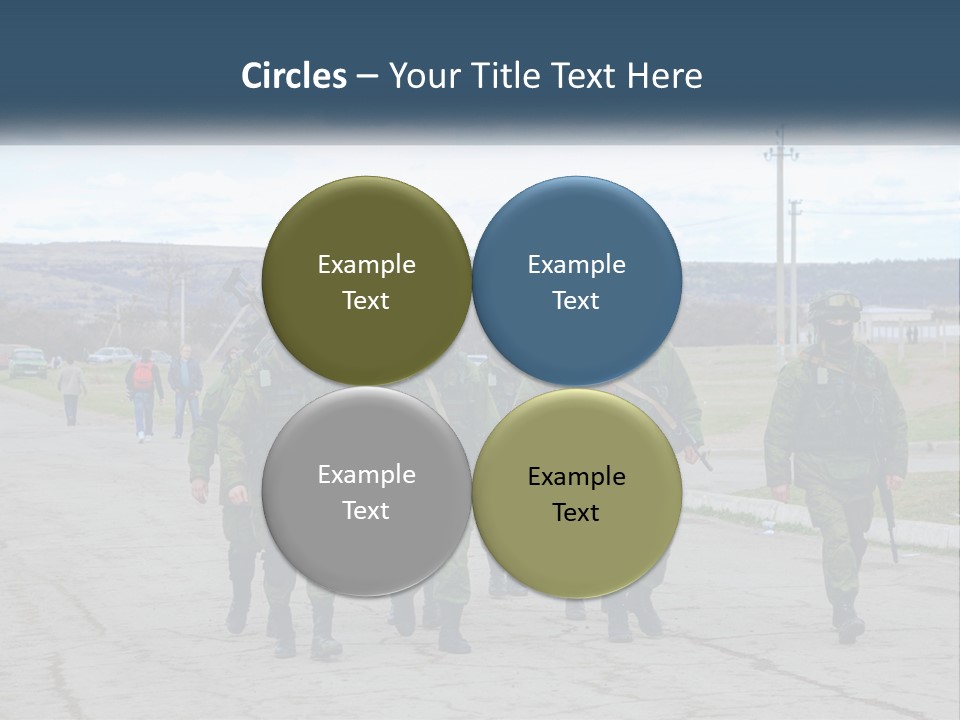 White Cooling House PowerPoint Template