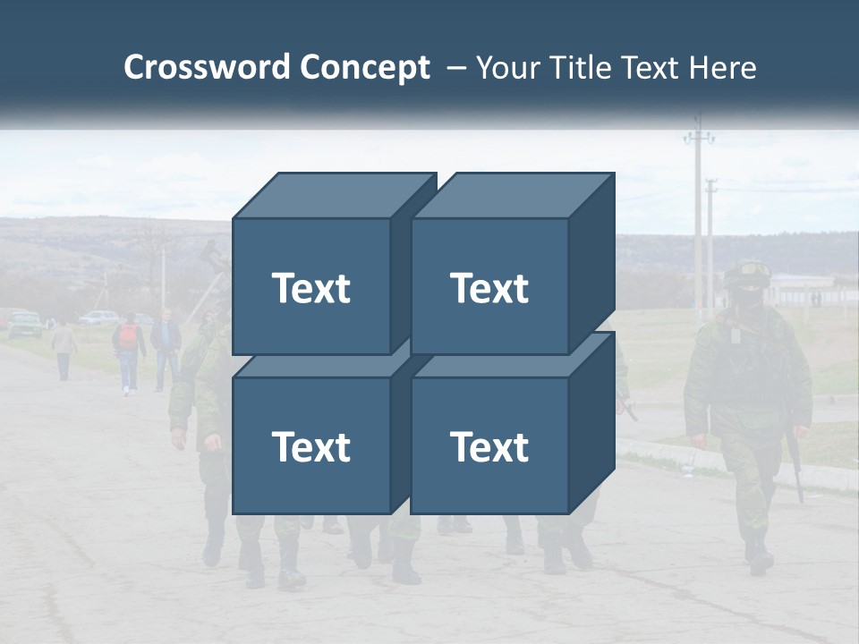 White Cooling House PowerPoint Template