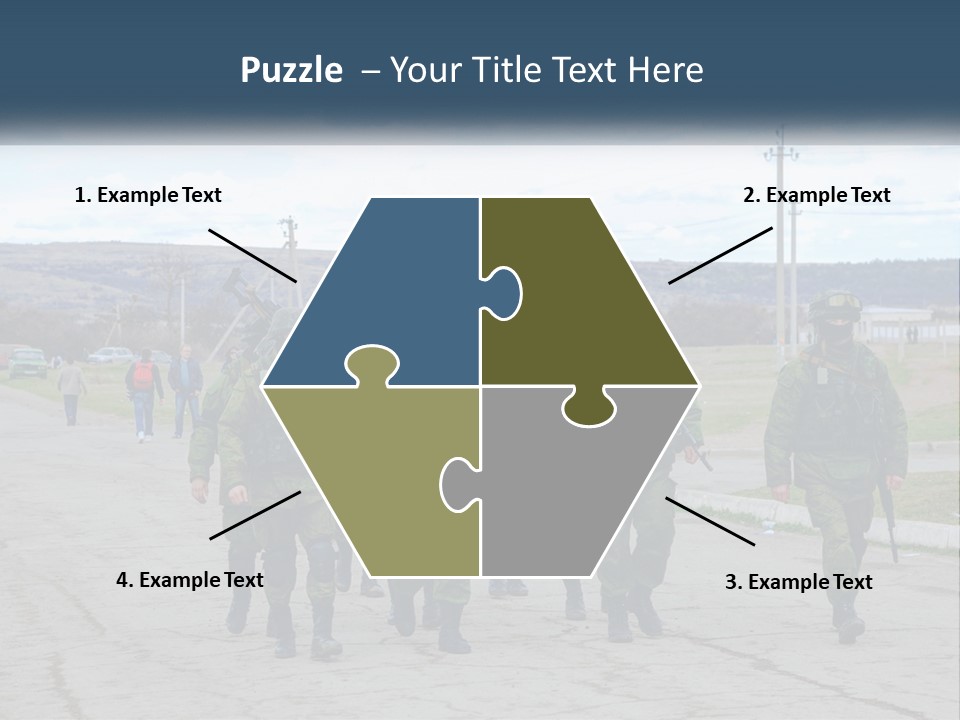 White Cooling House PowerPoint Template