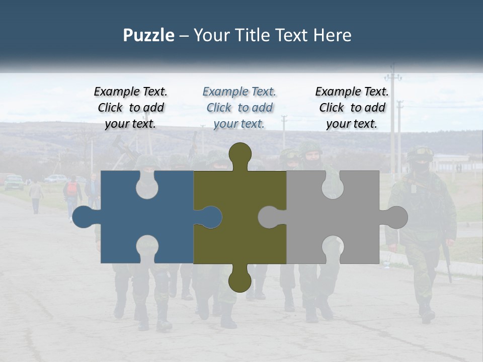 White Cooling House PowerPoint Template