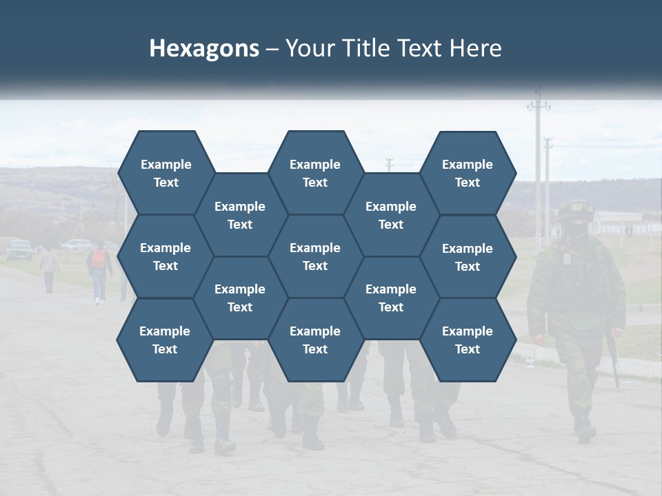 White Cooling House PowerPoint Template