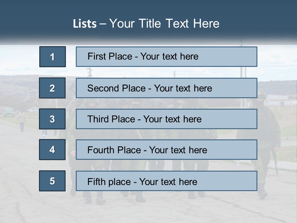 White Cooling House PowerPoint Template