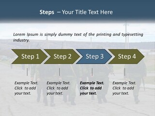 White Cooling House PowerPoint Template
