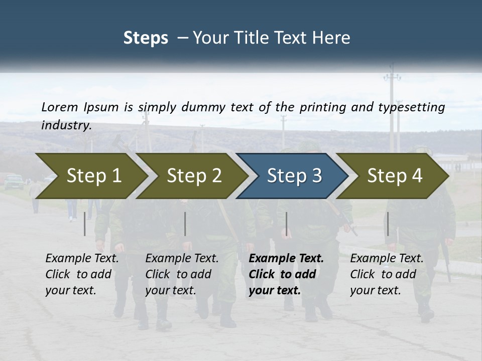 White Cooling House PowerPoint Template