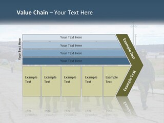 White Cooling House PowerPoint Template