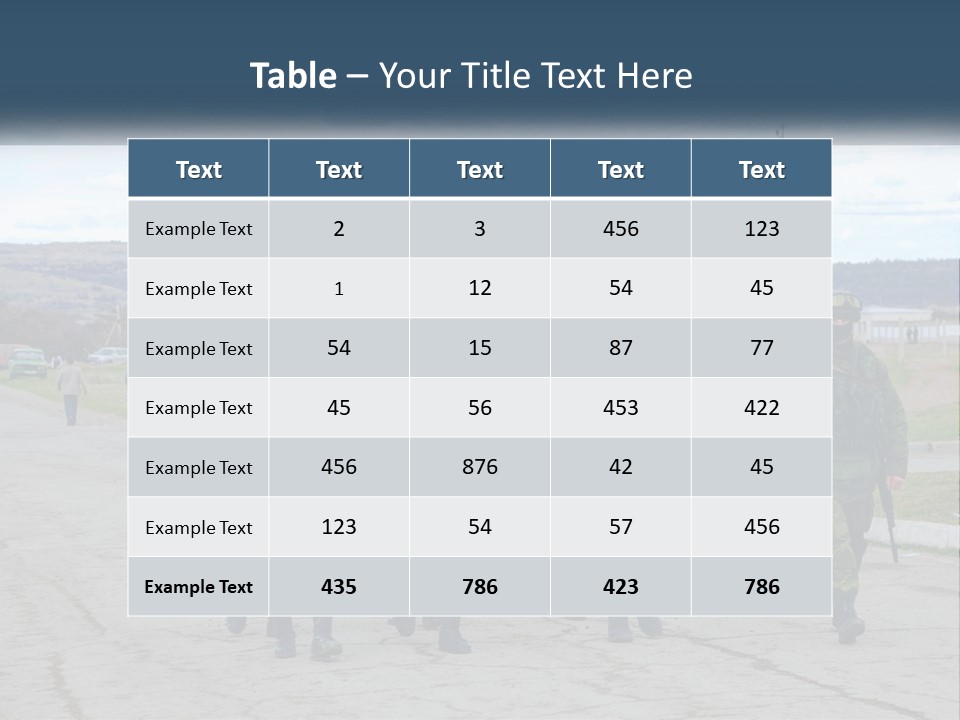 White Cooling House PowerPoint Template