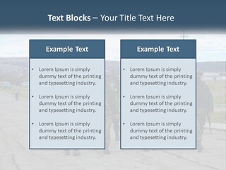 White Cooling House PowerPoint Template