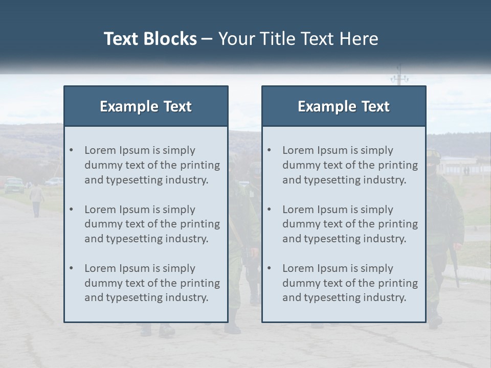 White Cooling House PowerPoint Template