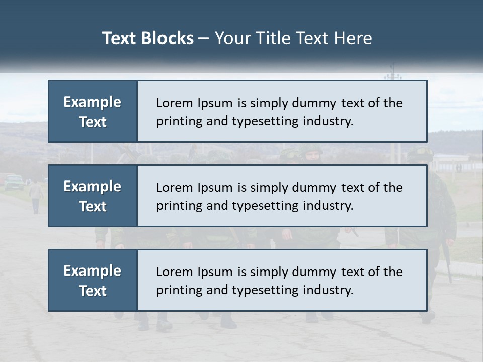 White Cooling House PowerPoint Template