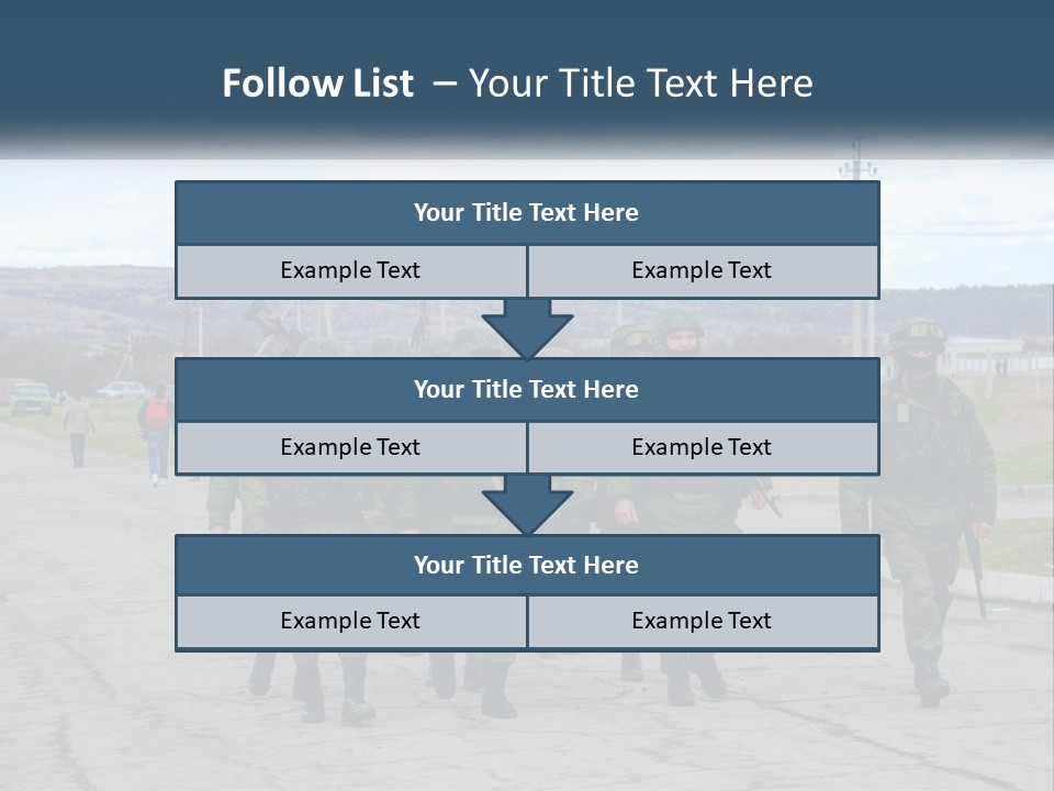 White Cooling House PowerPoint Template