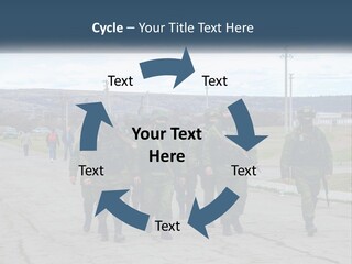 White Cooling House PowerPoint Template