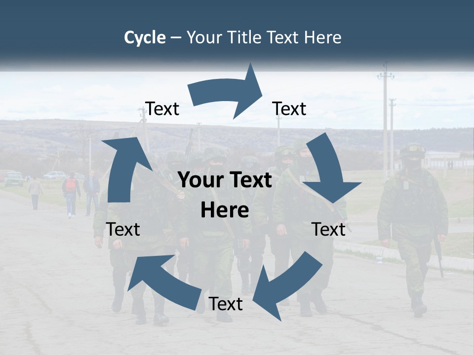 White Cooling House PowerPoint Template