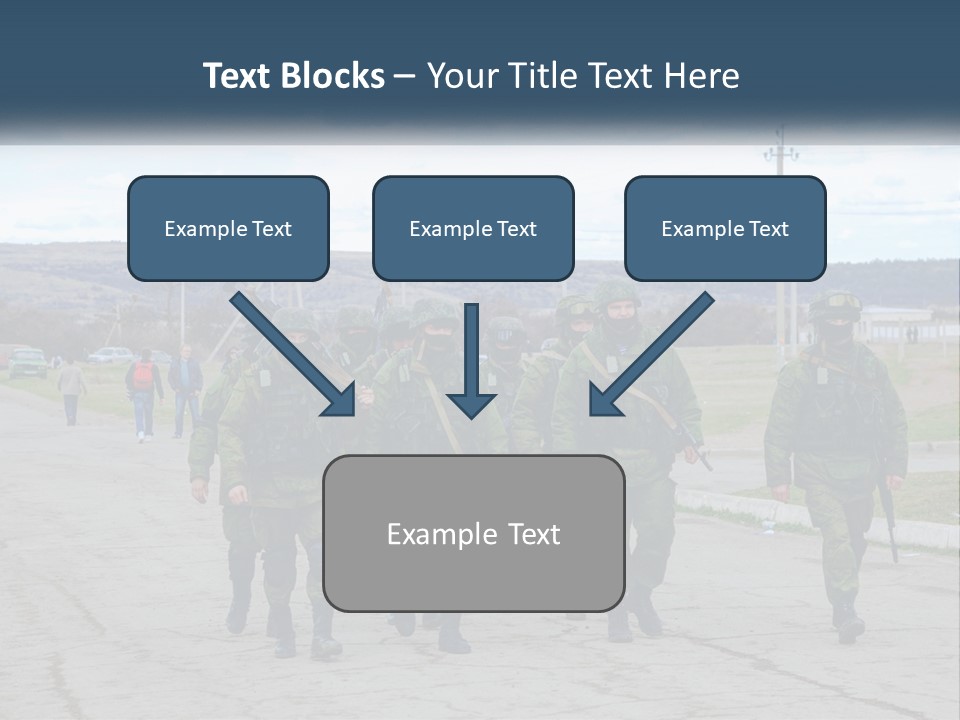White Cooling House PowerPoint Template
