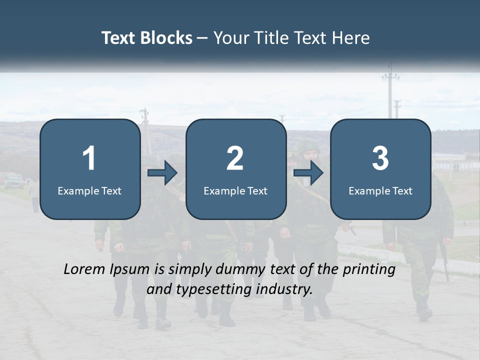 White Cooling House PowerPoint Template
