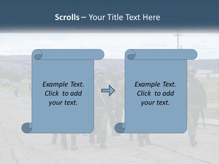 White Cooling House PowerPoint Template