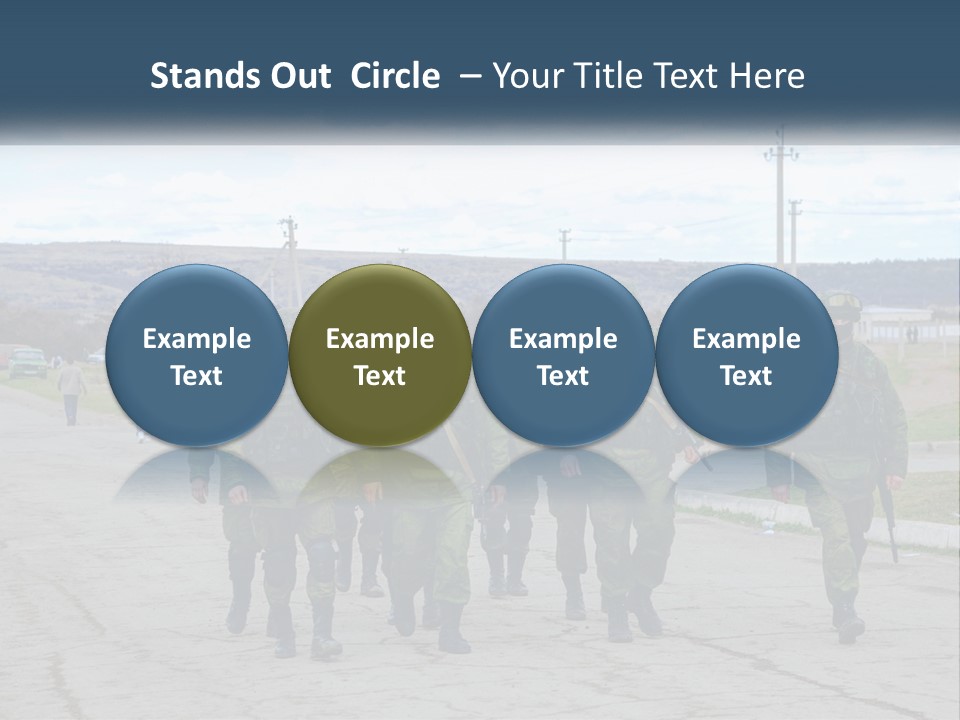 White Cooling House PowerPoint Template