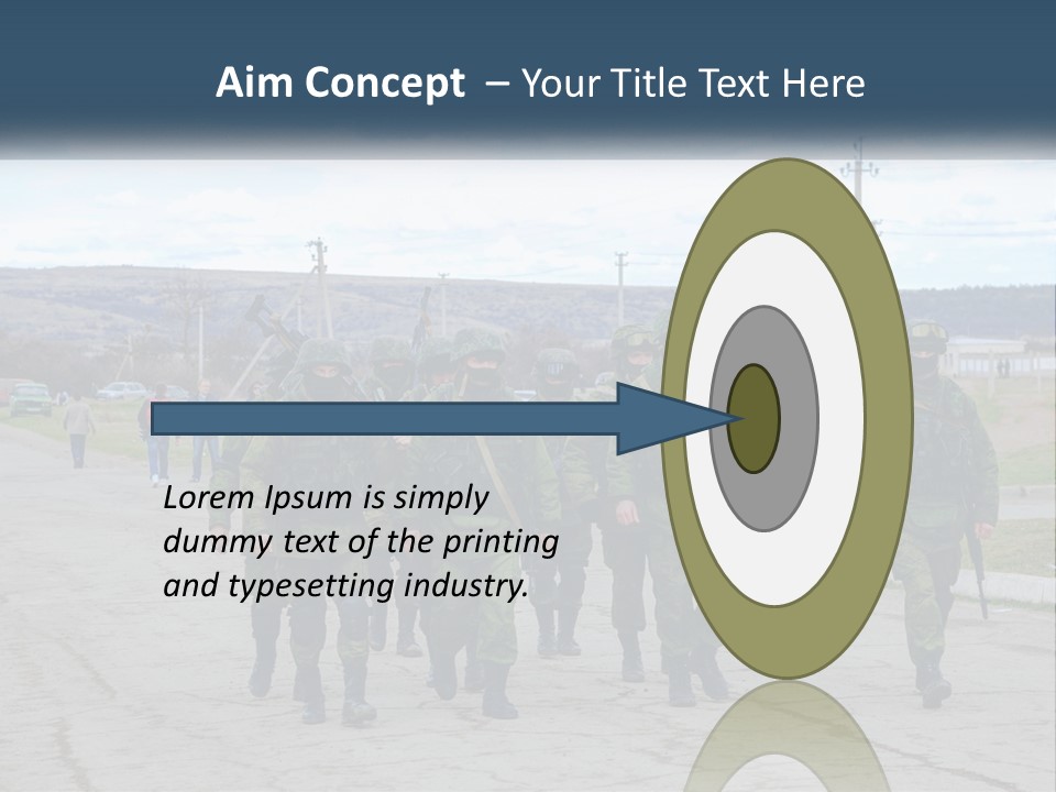 White Cooling House PowerPoint Template