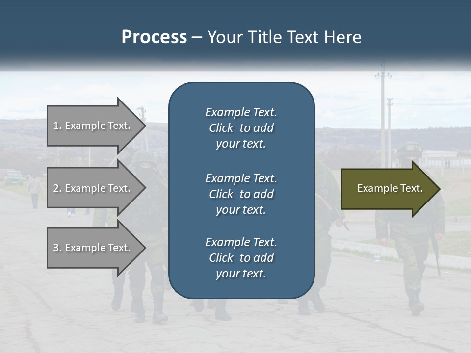 White Cooling House PowerPoint Template